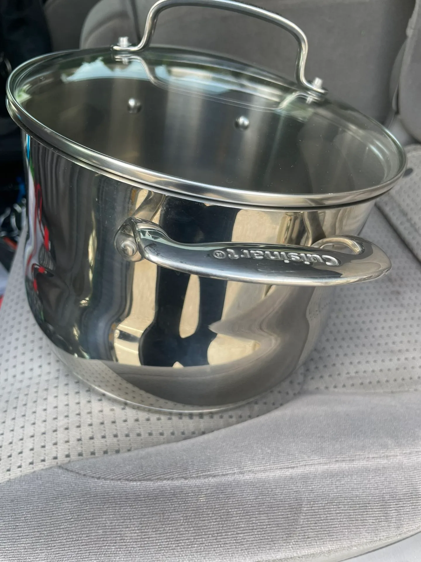 5.7 Liter Stainless Still Cooking Pot New thumbnail