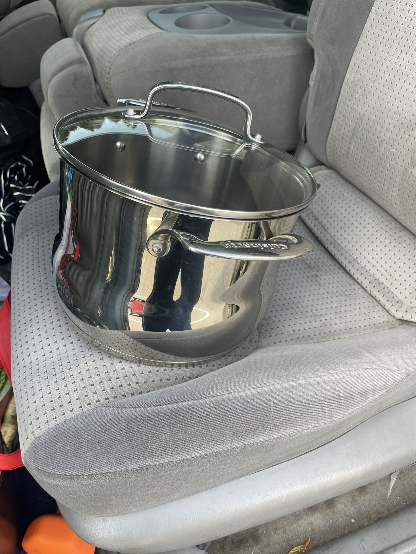 5.7 Liter Stainless Still Cooking Pot New - photo 4