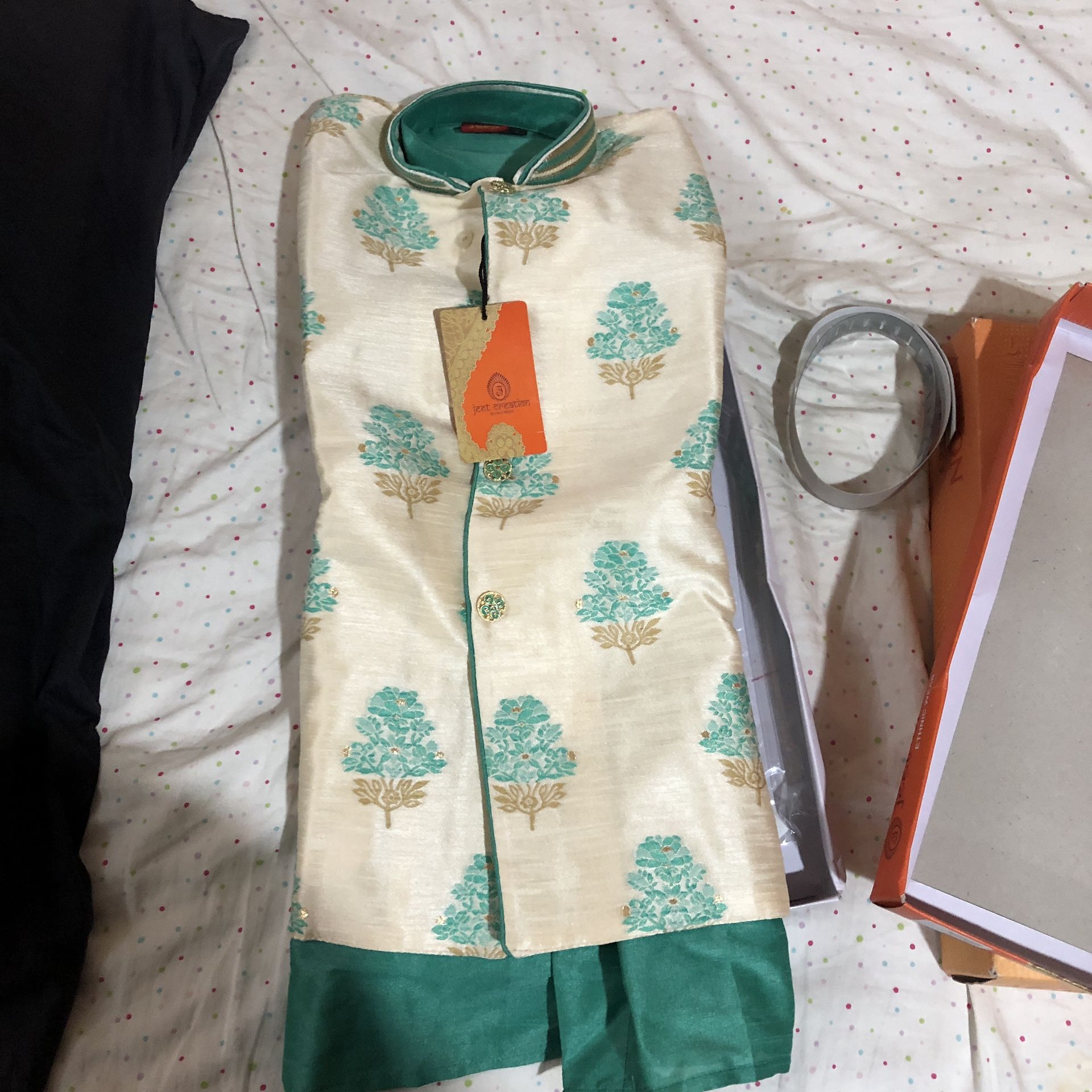 Brand New Salwar Kurta Dress For Boy 5-6 Year Old - photo 4