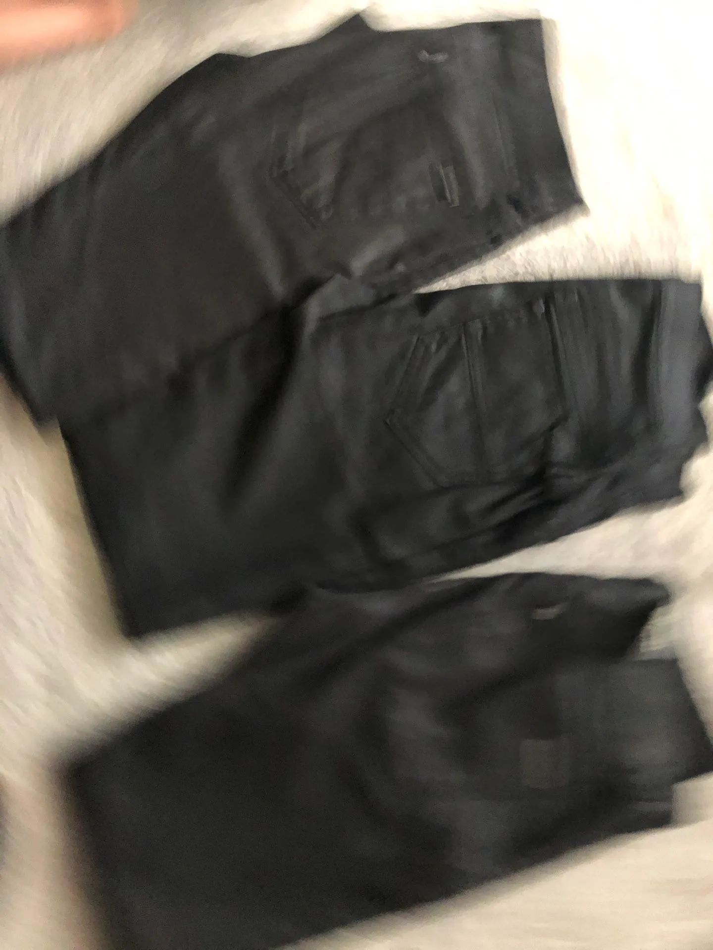 3 Brand New Black Denim size 31x31 slim fit only $10 each image indicator(5)