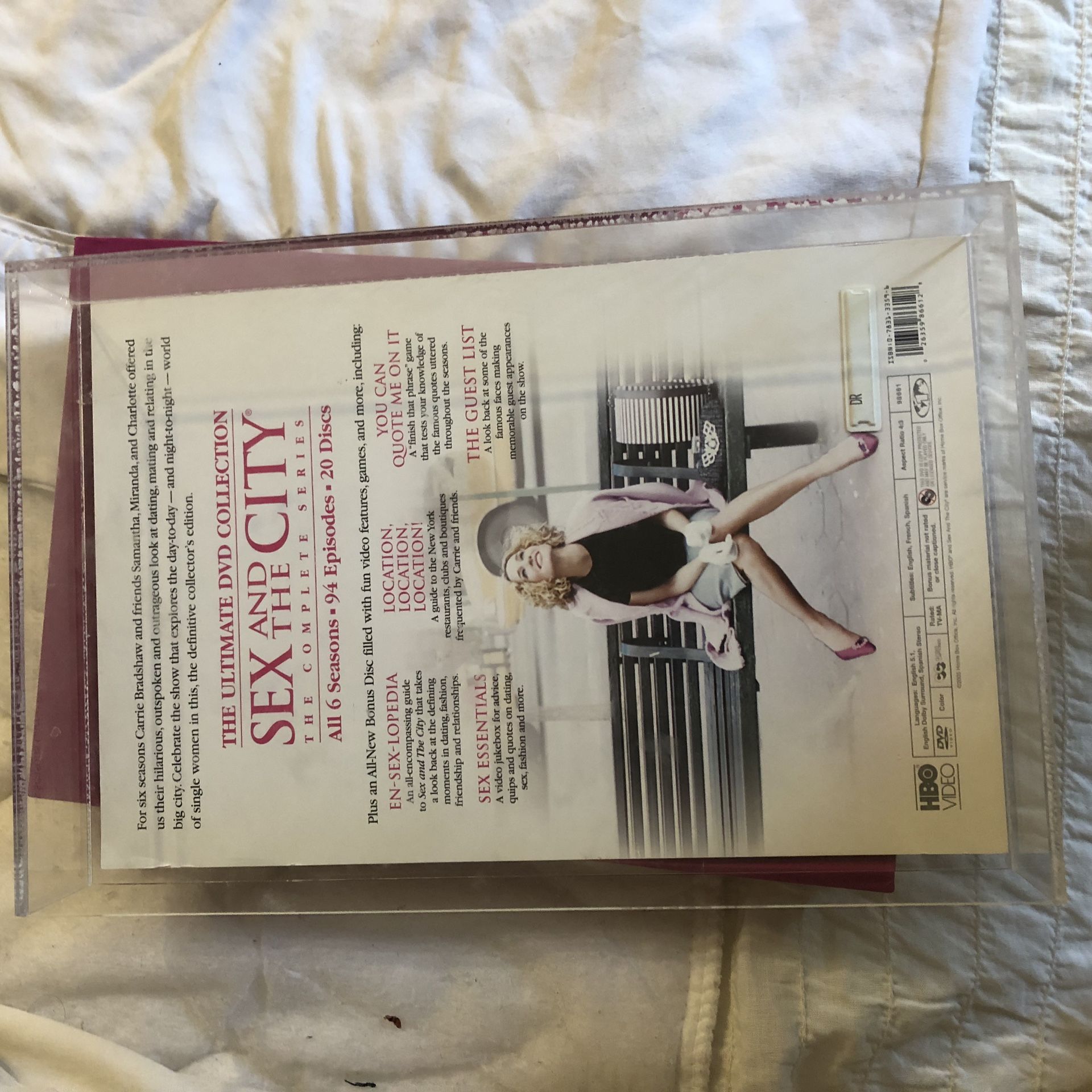 Sex and City complete DVD series 20 DVD with book inside - photo 5