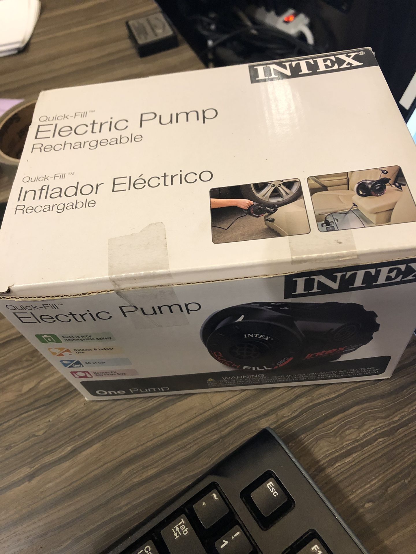Cordless intel Air pump - photo 2