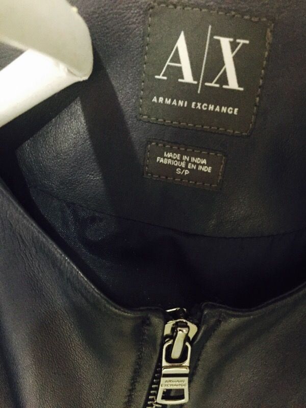 A/X Armani jacket very thin leather Jacket - photo 2