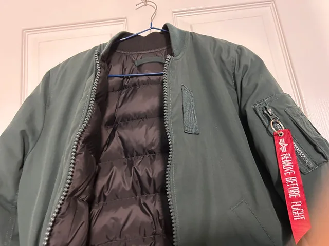 Alpha Industries MA-1 Down Flight Jacket - XS image indicator(3)