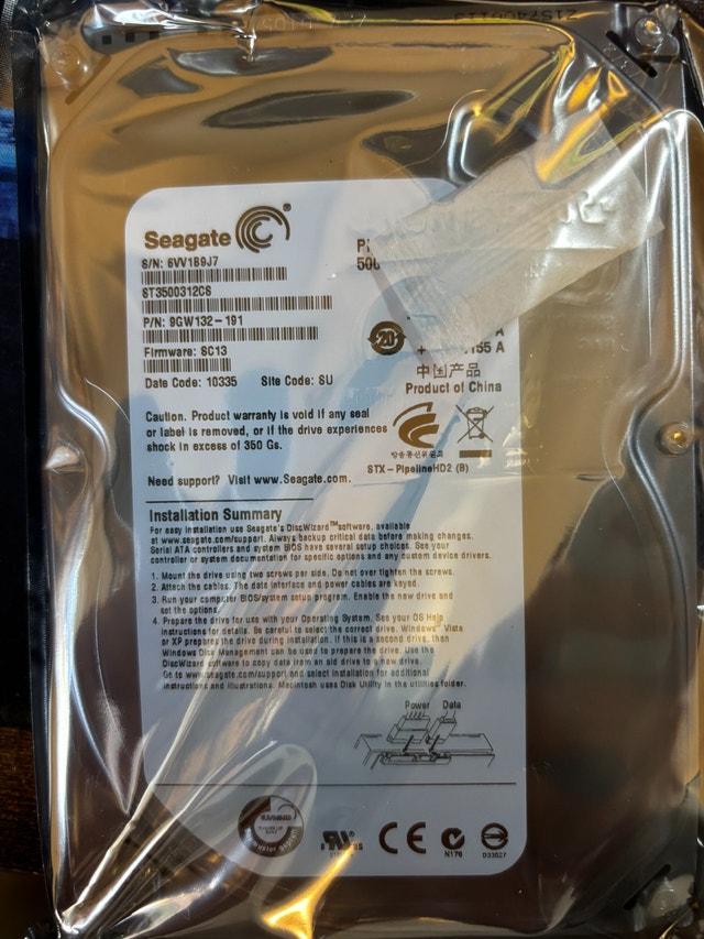 Seagate 500G Pipeline HD.2 SATA HDD - photo 3