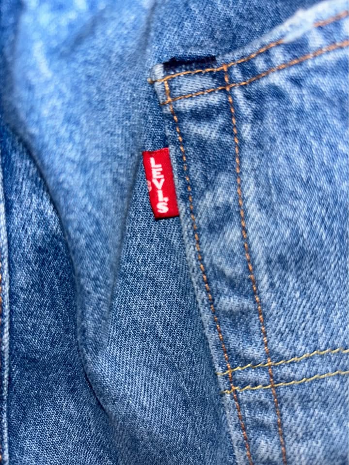 Levis 1993 Big E wide leg Jeans Streetwear Style - photo 4