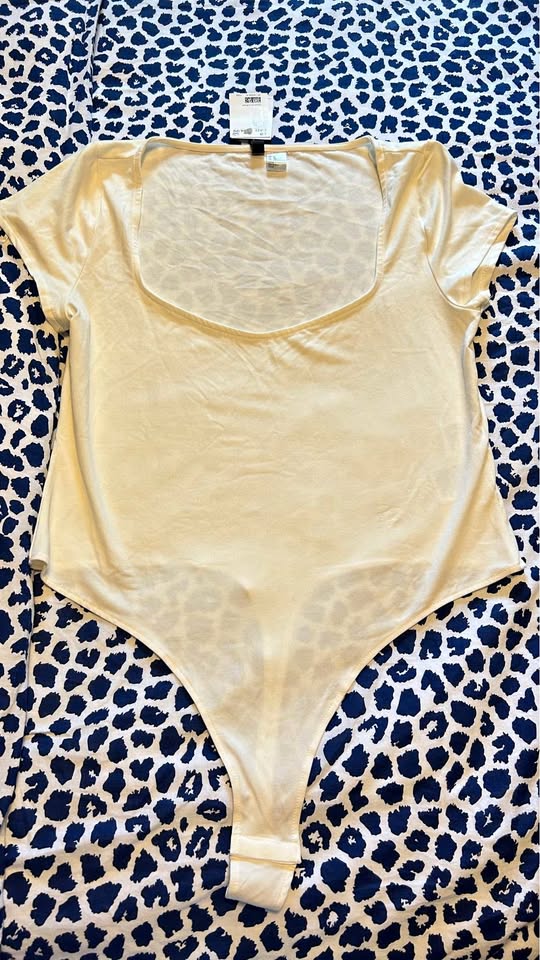 H&M White Bodysuit