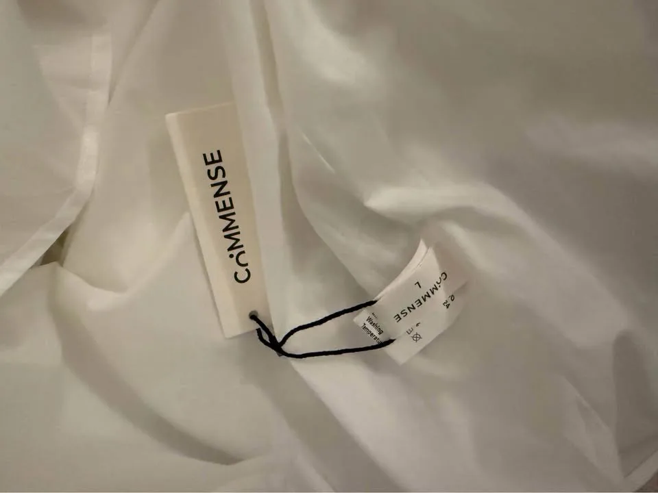 Commense Cotton & Linen Halter A Line Long Dress Size Large image indicator(7)