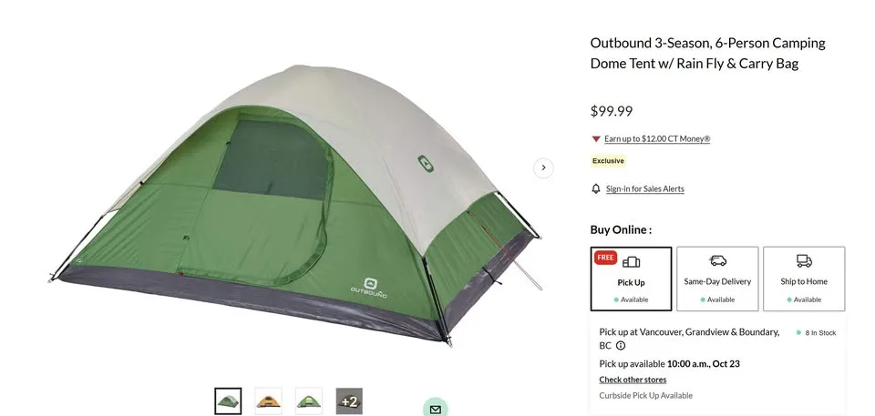 Outbound 6-person Dome Tent image indicator(2)