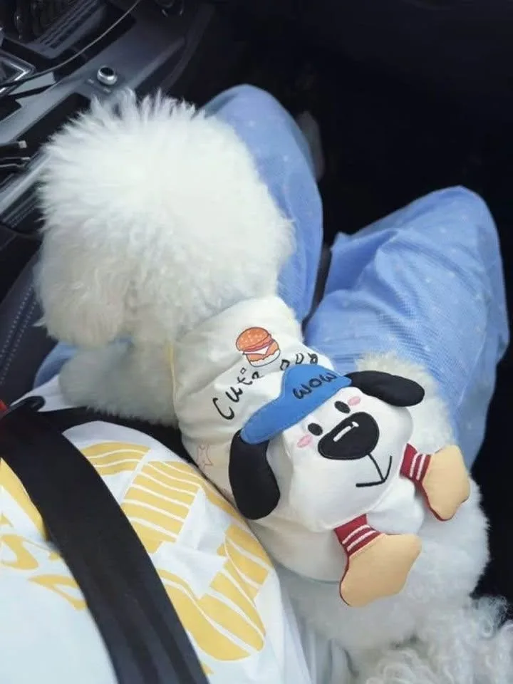 Cute Dog 3D clothes image indicator(2)