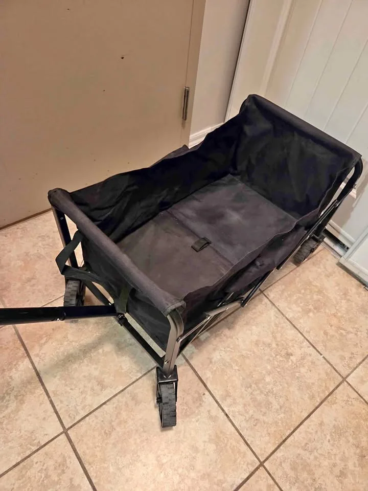 Folding collapsible wagon cart (27" x 16" x 17")