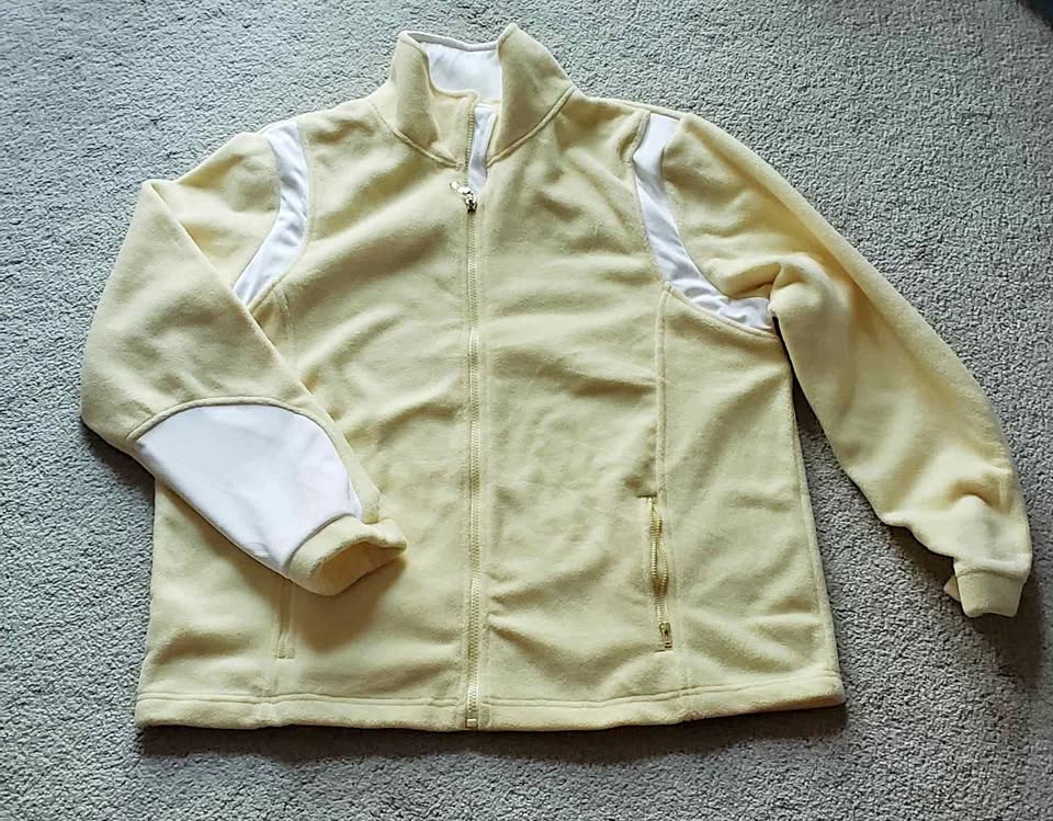 Yellow Fleece Jacket