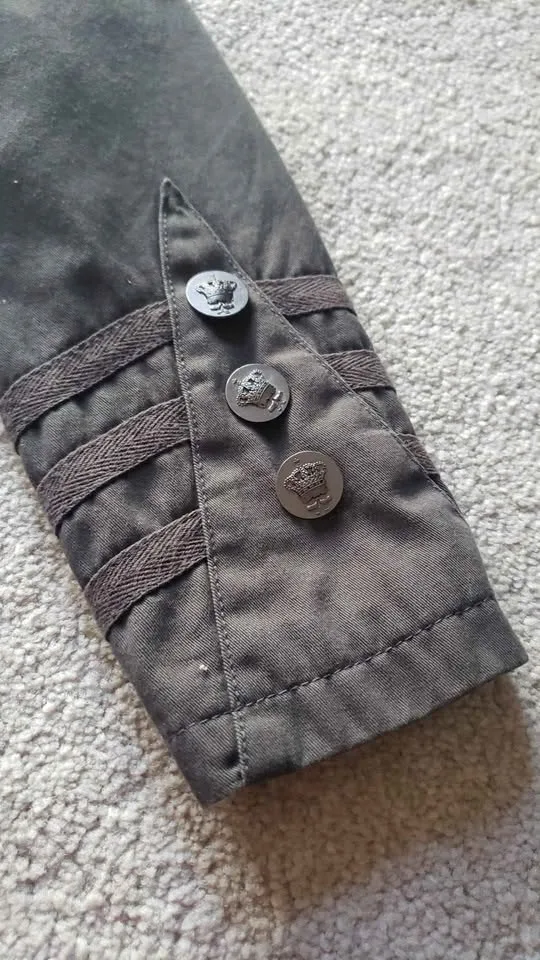 Dark Grey Trench Coat - 100% cotton image indicator(3)