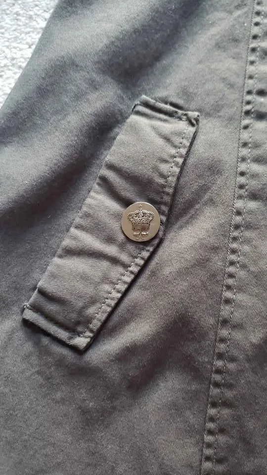 Dark Grey Trench Coat - 100% cotton image indicator(4)