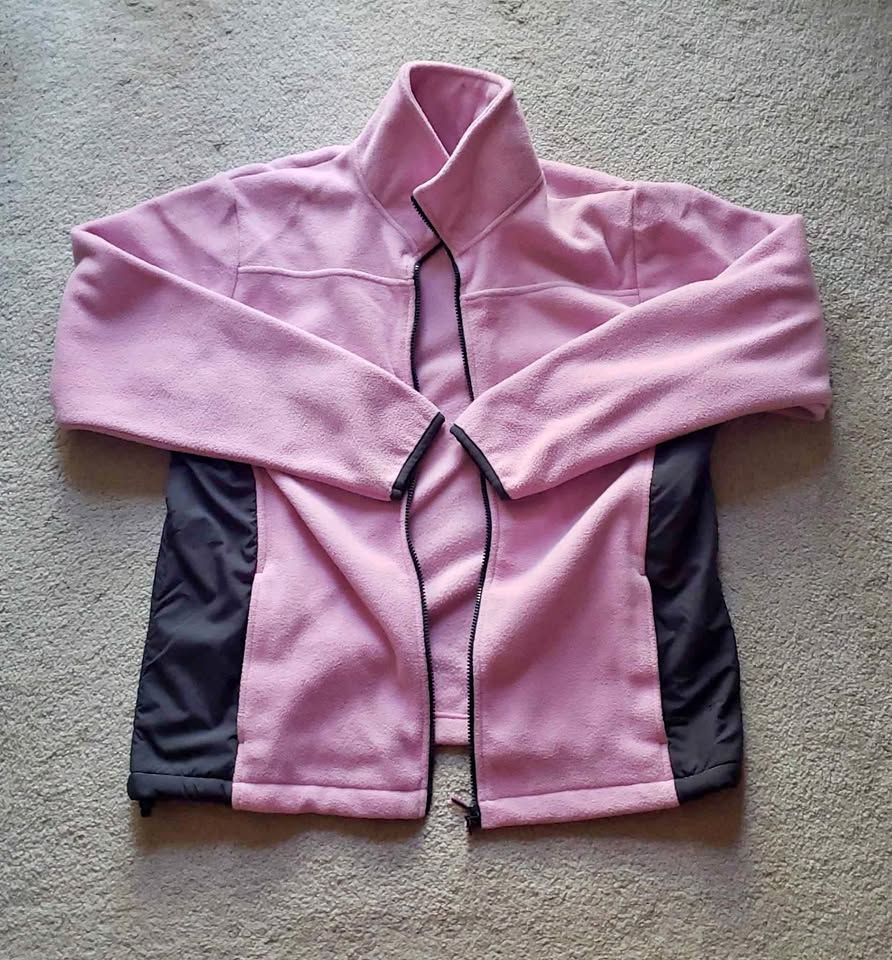 Pink/Grey Fleece Jacket