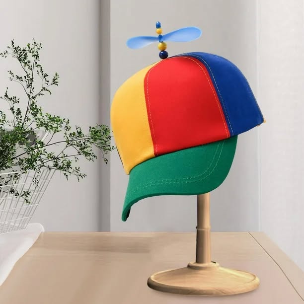 NEW Cotton Propeller Hat Colorful Baseball Cap - photo 2