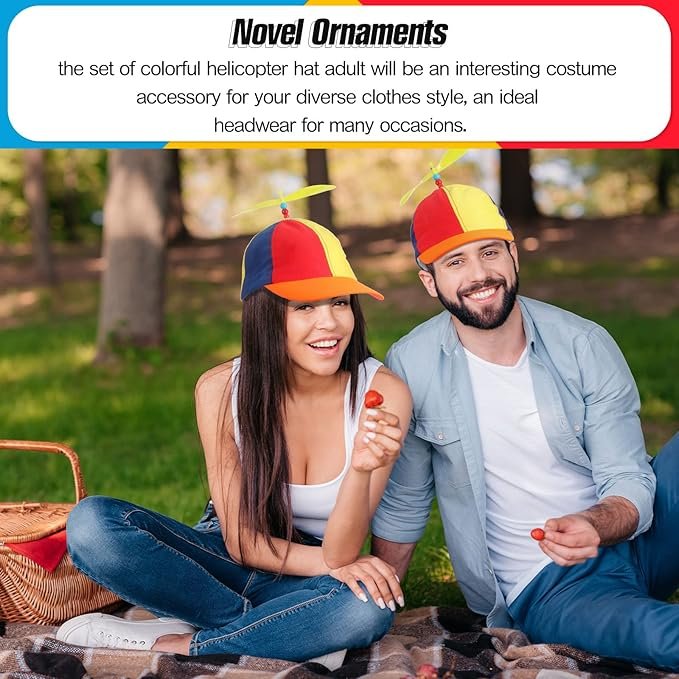 NEW Cotton Propeller Hat Colorful Baseball Cap - photo 5