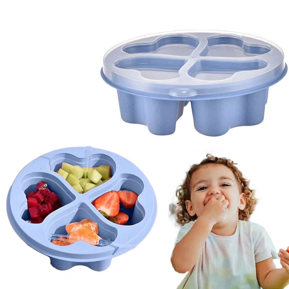 NEW 4-Pack Bento Lunch Boxes – Colourful & Eco-Friendly! thumbnail