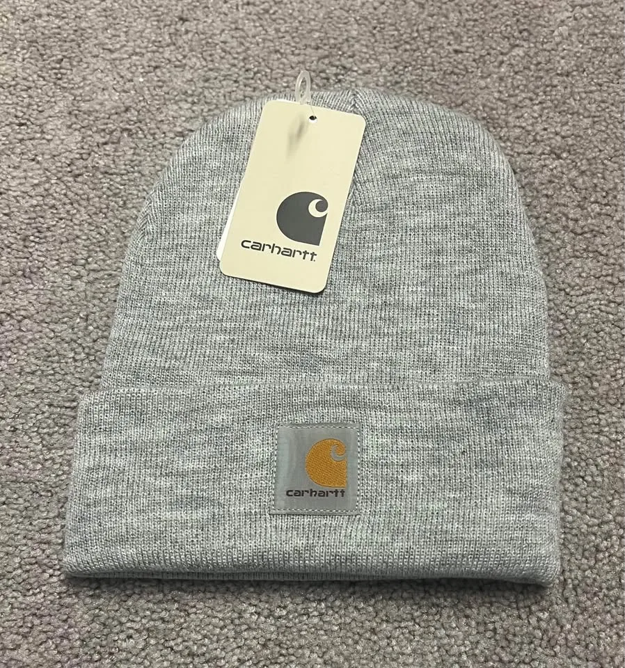 NEW!! Carhartt Acrylic Cuffed Winter Beanie Hat thumbnail