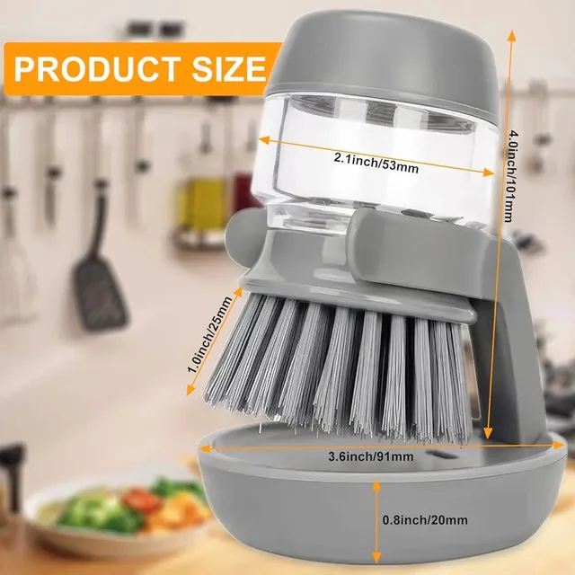 Dish Brush with Soap Dispenser thumbnail