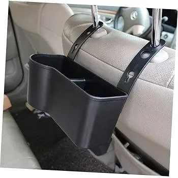 Car Headrest Seat Back Organizer Cup Holder, Drink Pocket Tray thumbnail