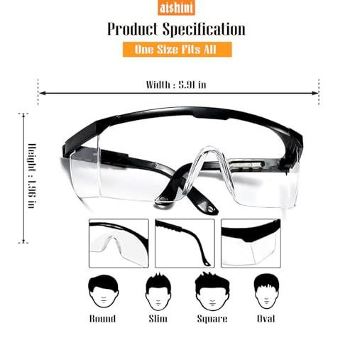 NEW Safety glasses with CASE for Construction , Industrial - photo 4