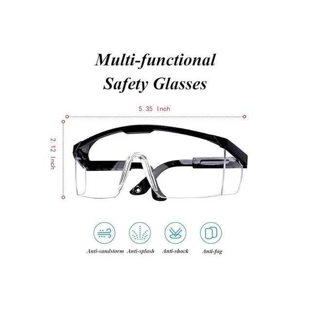 NEW Safety glasses with CASE for Construction , Industrial image indicator(5)