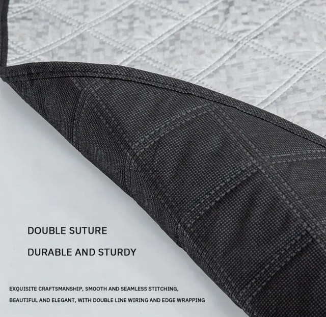 Car Windshield Snow & Sun Cover Hail Protector– 57" x 44" - photo 5