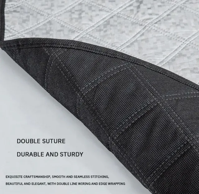 Car Windshield Snow & Sun Cover Hail Protector– 57" x 44" image indicator(5)