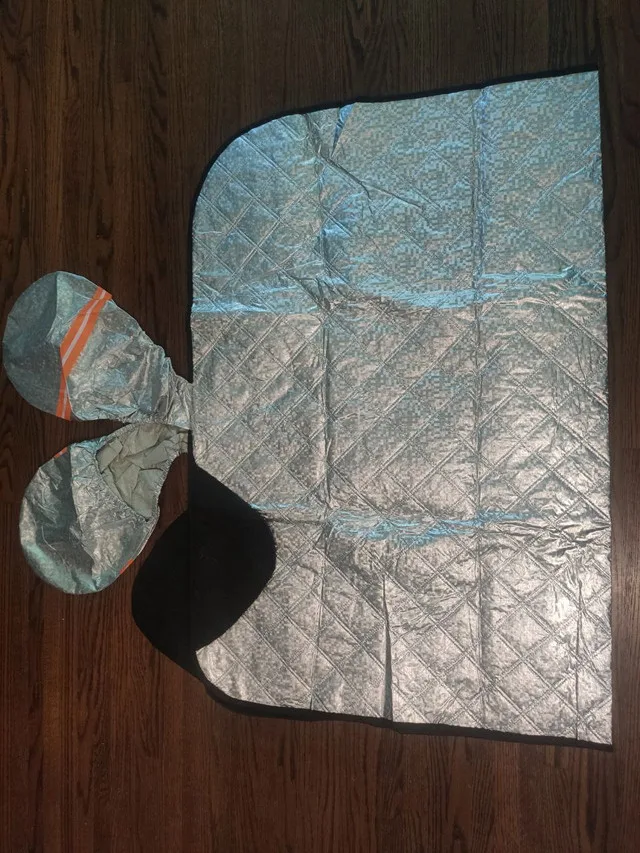 Car Windshield Snow & Sun Cover Hail Protector– 57" x 44" image indicator(9)