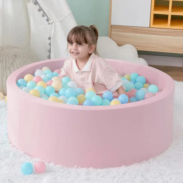NEW Soft Foam Ball Pit for Toddlers/Kids/Pets image indicator(4)
