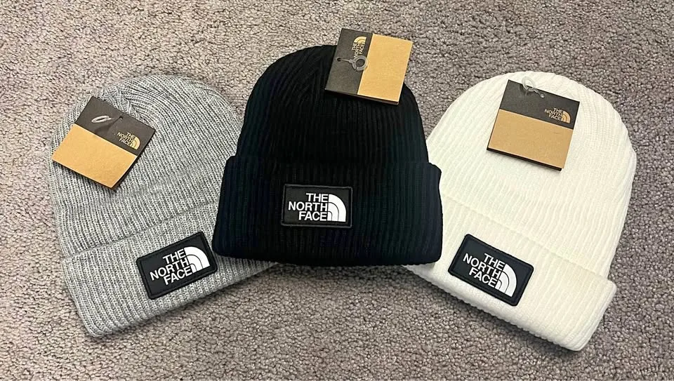 3 The North Face Acrylic Winter Beanie Hats thumbnail