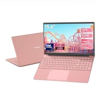 15.6" FHD Laptop Pink, 16GB RAM 512GB SSD
