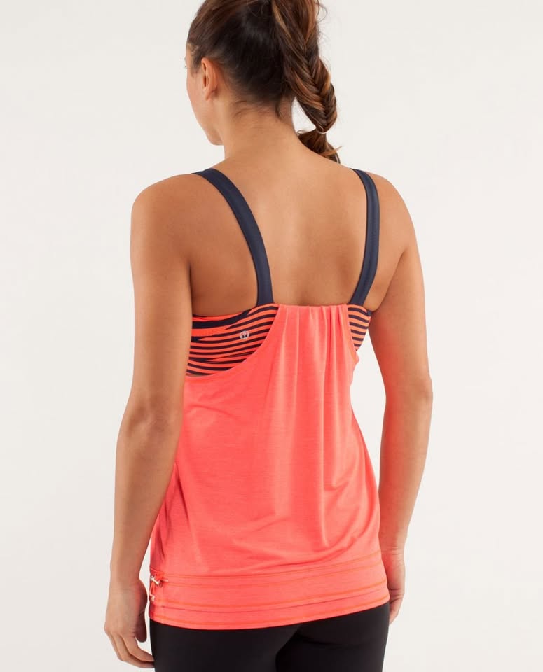 LULULEMON BACK ON TRACK TANK size 6...EUC - photo 2