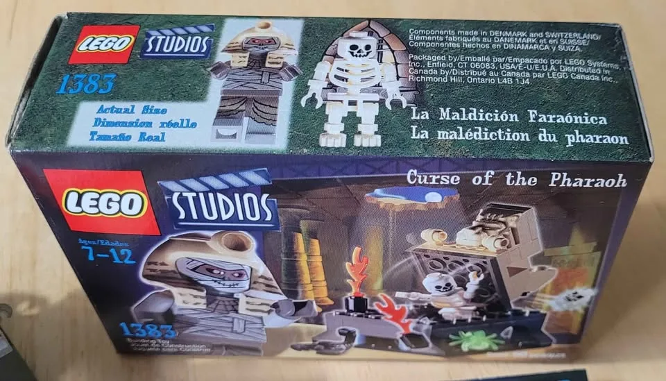 Lego Curse of the Pharoah #1383 Complete with Box, Instructions image indicator(6)