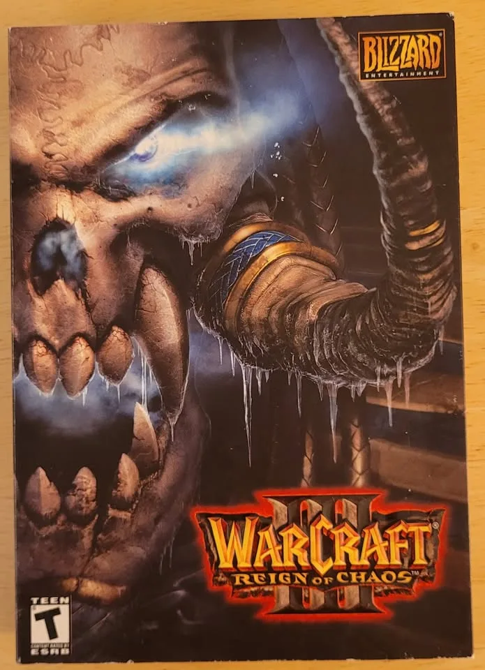 Retro PC game Warcraft III and Frozen Throne image indicator(2)