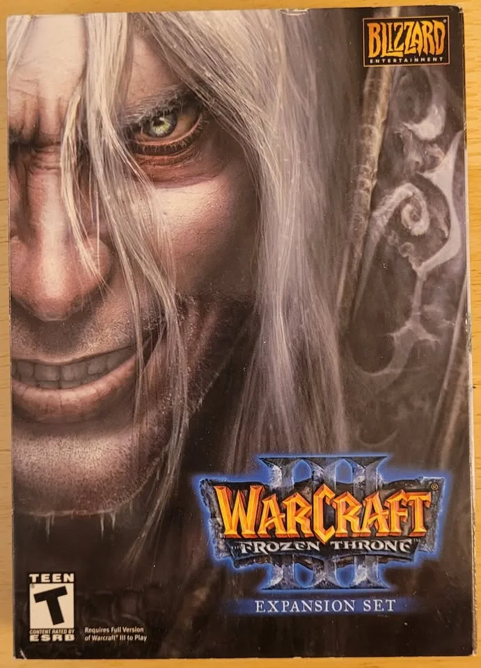 Retro PC game Warcraft III and Frozen Throne image indicator(6)