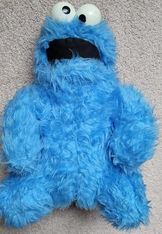 Vintage Cookie Monster Plush Ganz Bros image indicator(2)