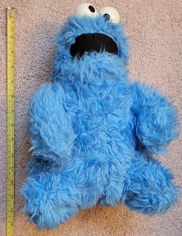 Vintage Cookie Monster Plush Ganz Bros image indicator(4)