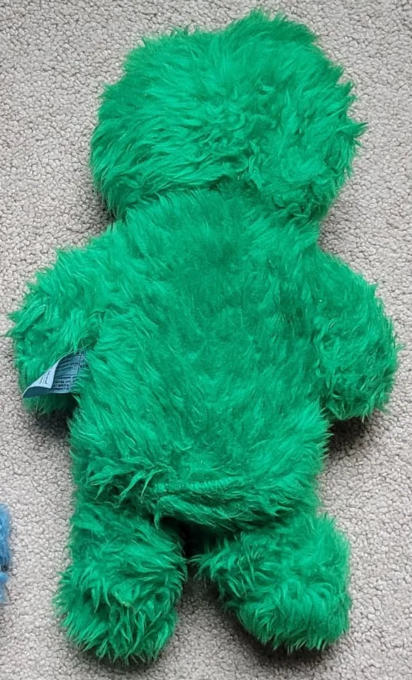Vintage Oscar The Grouch Plush, Ganz Bros image indicator(3)