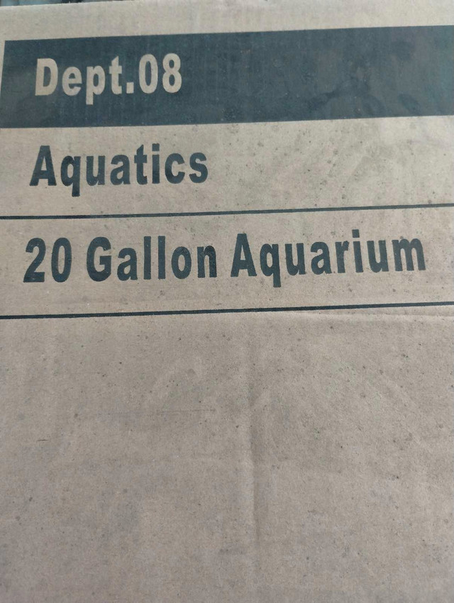 20 Gallon Aquarium