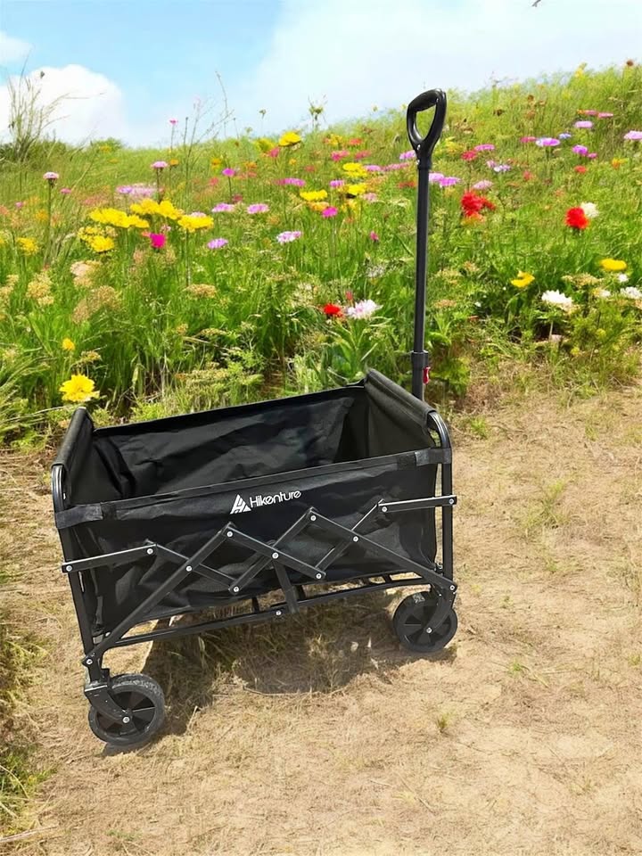 Hikenture Folding Wagon Cart – Sturdy & Portable