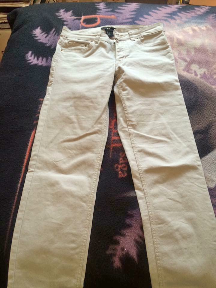 Beige pants from H&M