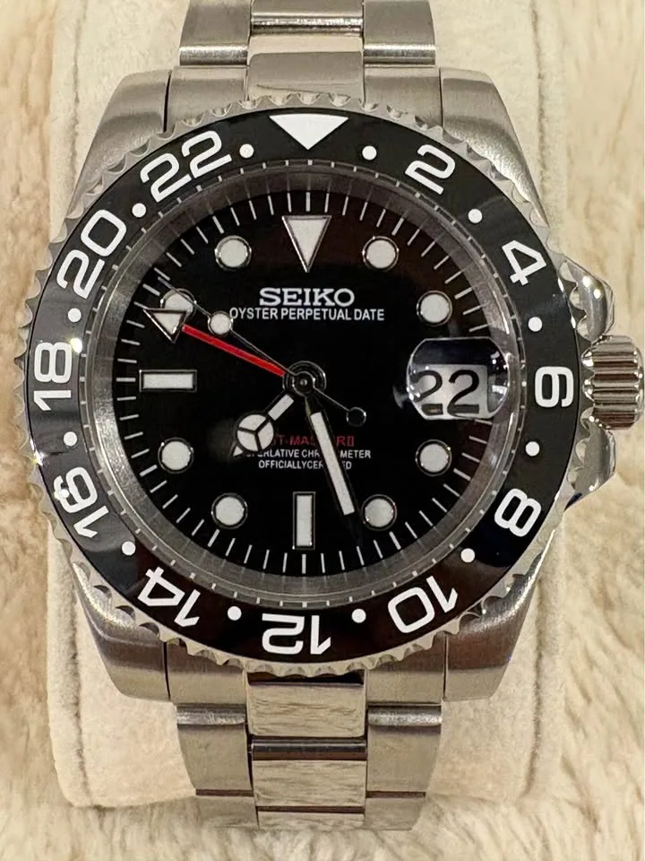 Seiko Mod GMT Master NEW watch image indicator(7)