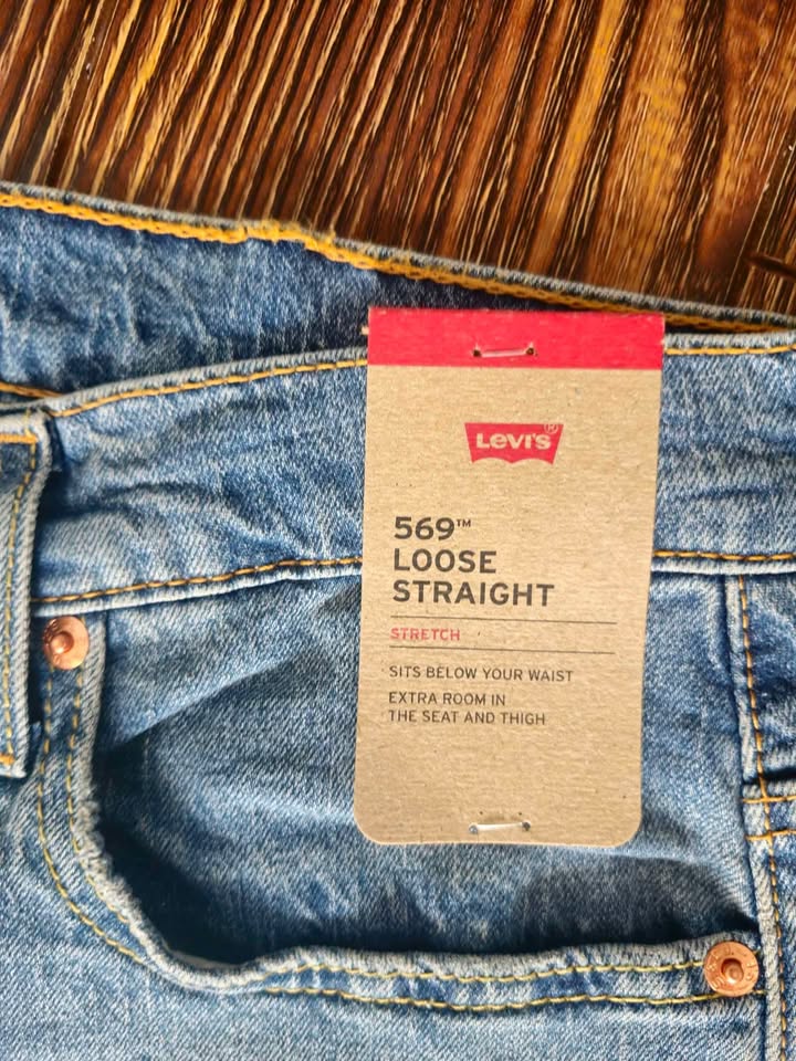 Levi's Mens 569 Loose Straight Leg Jean 36x34 Brand new - photo 3