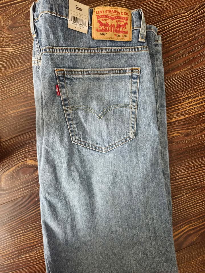 Levi's Mens 569 Loose Straight Leg Jean 36x34 Brand new - photo 5