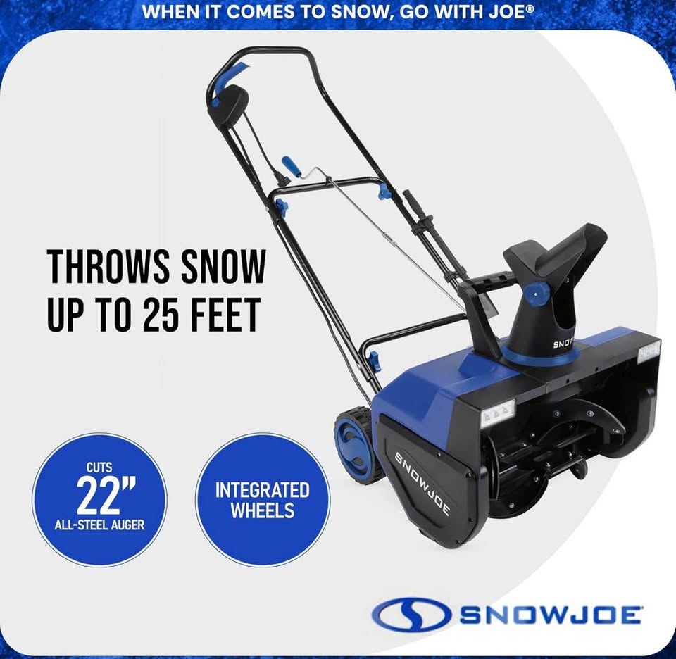 Snow Joe Electric Snow Blower, 22-Inch, 15-Amp - photo 5