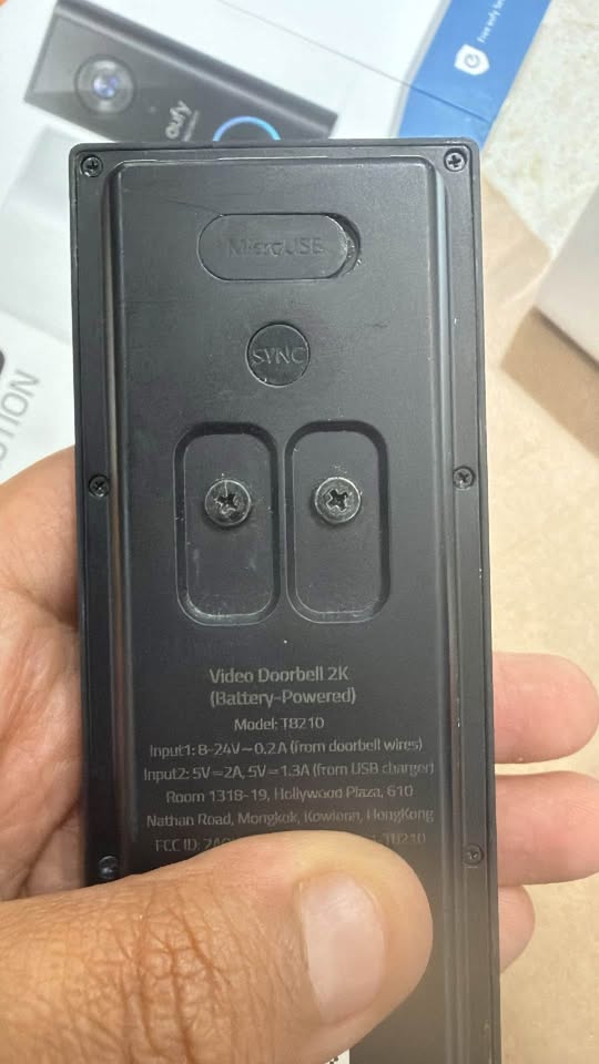 Eufy 2K doorbell camera with Homebase - photo 3