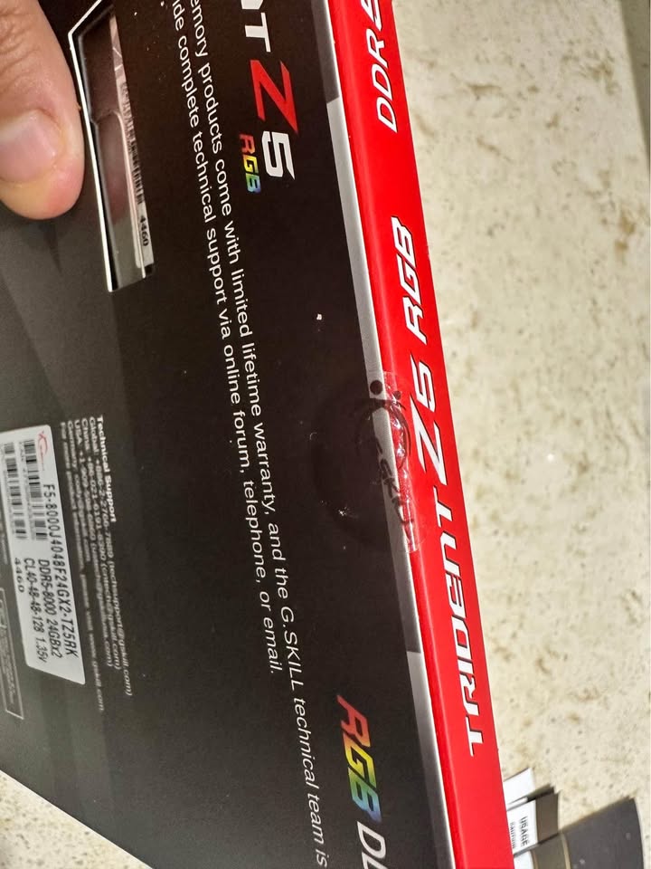 G.SKILL Trident Z5 RGB 48GB (2x24GB) DDR5 8000 RAM - photo 3