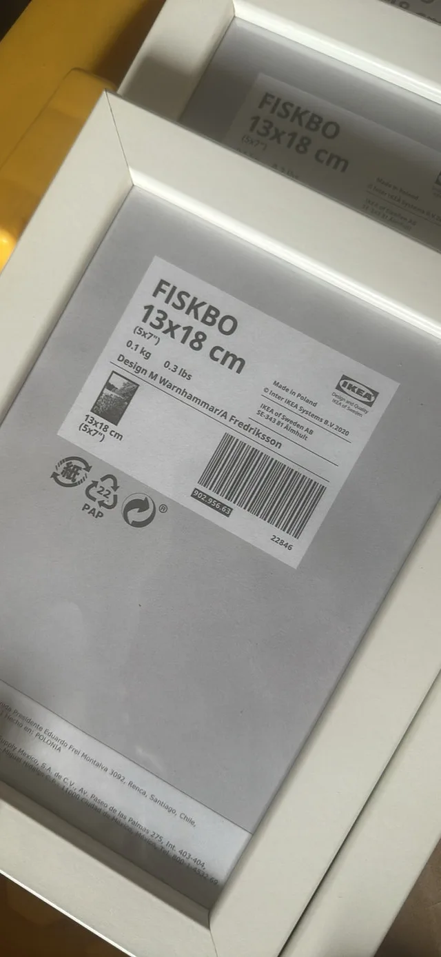 Fiskbo frames (13x18cm) - 12pcs image indicator(3)